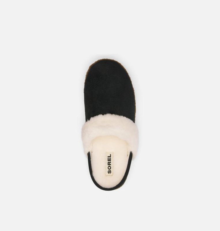 Womens Slippers Black - Sorel Nakiska™ II - 531480-TPC